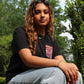 Organic black T-shirt